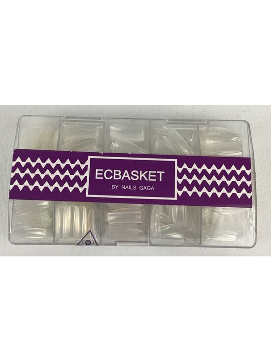 Ecbasket Other - Ecbasket By Nails Gaga Clear False Nail Tips Manicure Fingernail Extension New